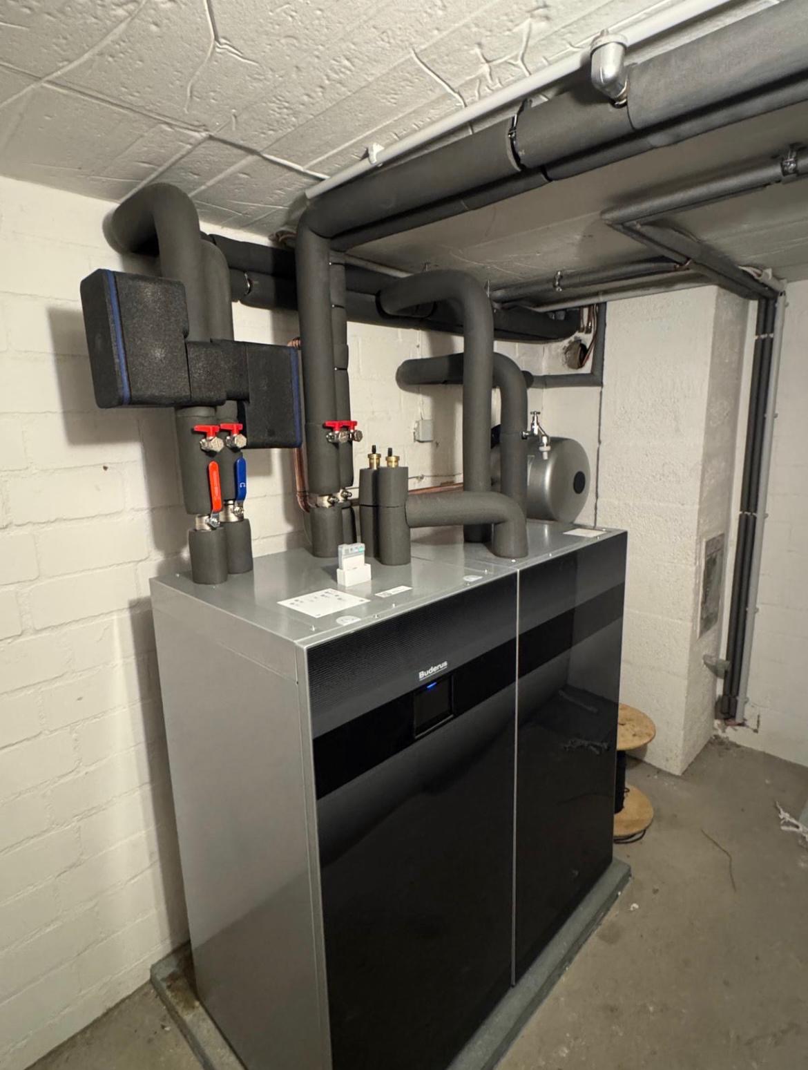 Buderus Wärmepumpe Installation Hamburg